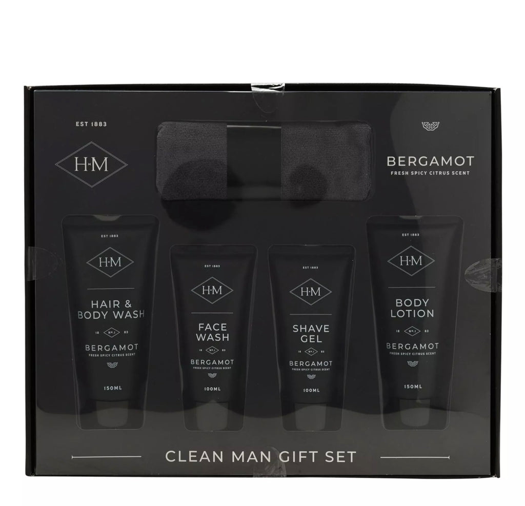 Stijlvolle Harvey Makin mannen gift set met verzorgingsproducten voor dagelijkse grooming en verzorging