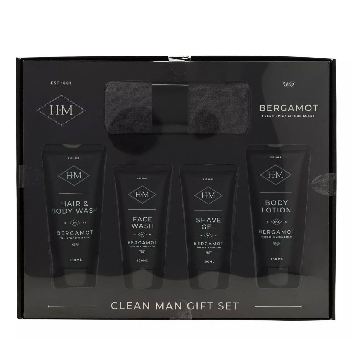 Stijlvolle Harvey Makin mannen gift set met verzorgingsproducten voor dagelijkse grooming en verzorging