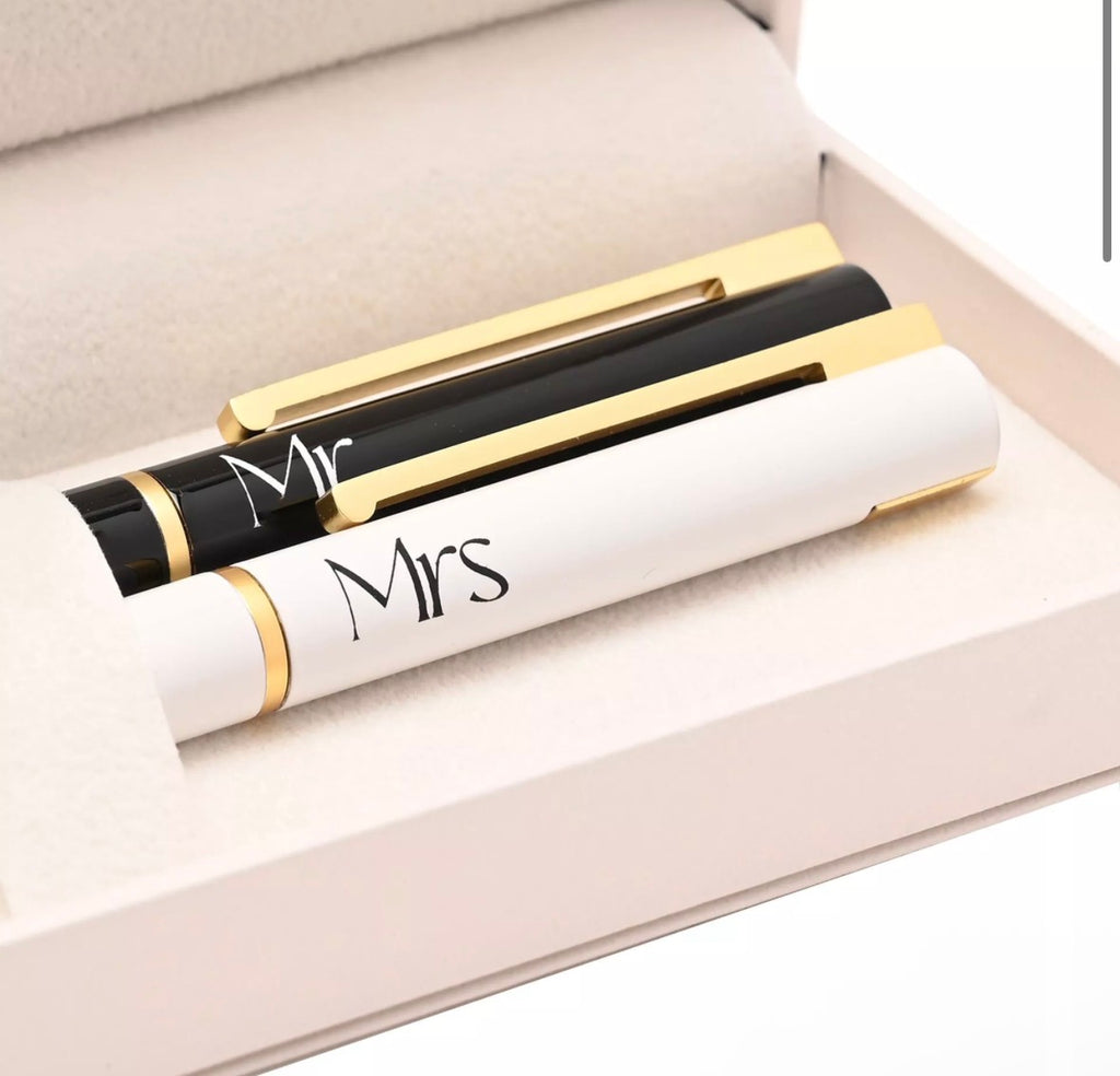 AMORE pen cadeau-set voor koppels – tijdloos design voor het vastleggen van herinneringen