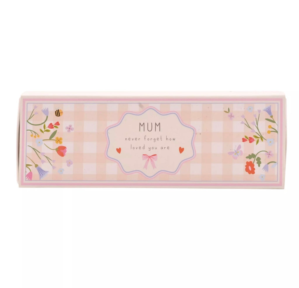 Love Life Set van 3 Wax Kaarsen Mum, kleurrijk design, deel van de Love Life-collectie, geschikt voor tafeldecoratie of cadeaus