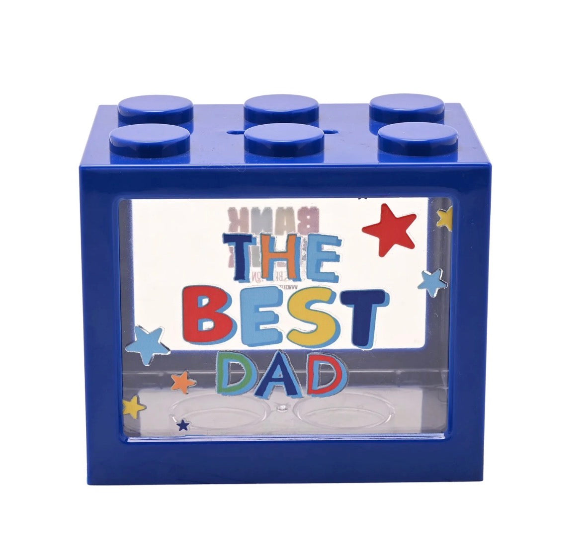 Bouwsteen Spaarpot - The Best Dad