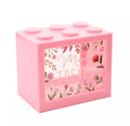 Bouwsteen spaarpot Mum’s Treats speelse spaarpot voor mama als cadeau en decoratieve geldpot voor kleingeld en verwenmomenten