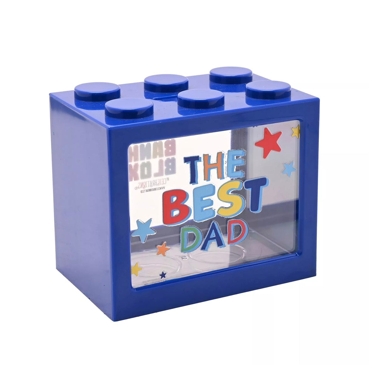 Bouwsteen Spaarpot - The Best Dad