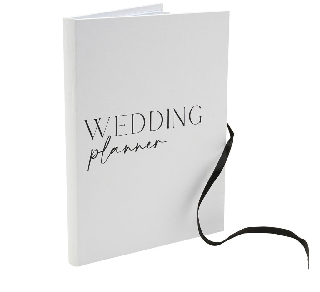 Tijdloze en stijlvolle trouwplanner met reliëfkaft – perfect voor stressvrije huwelijksorganisatie