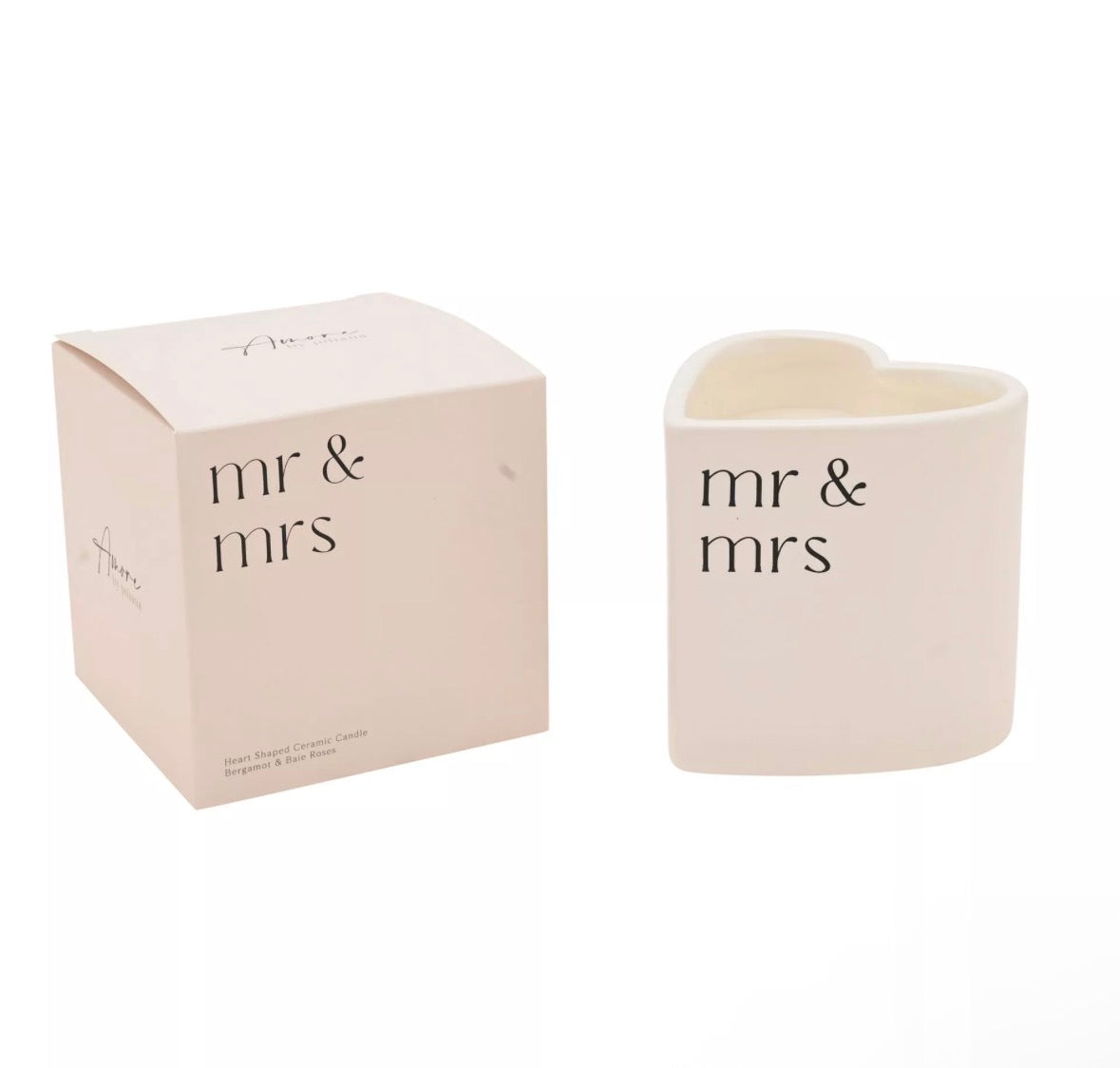 Romantische Amore Heart Candle met 35 uur brandduur en stijlvolle bewaardoos – ideaal voor bijzondere mijlpalen en relaties