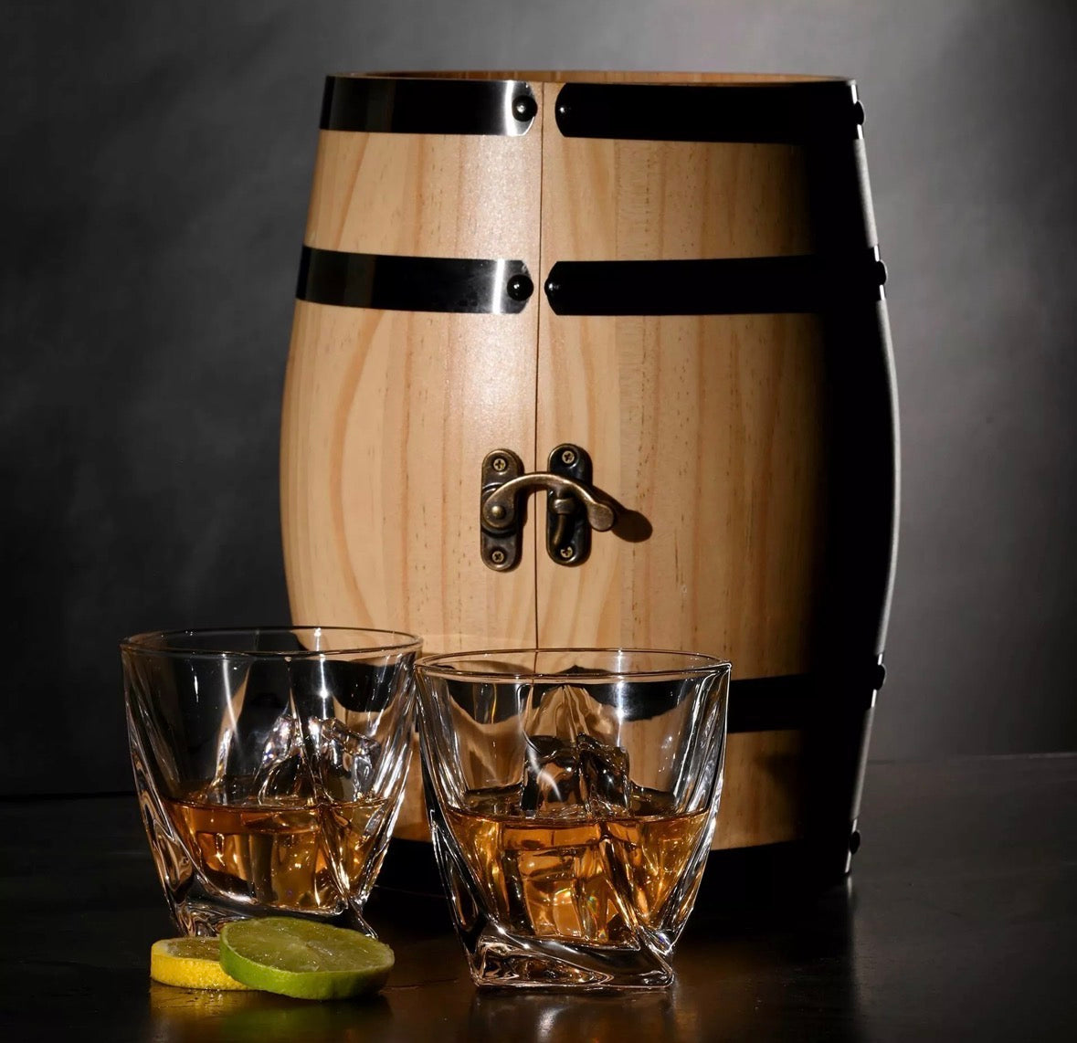 Harvey Makin Whiskey Glazen in Vat