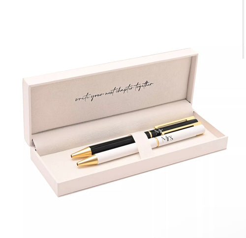 Elegant His & Hers pen set van AMORE – stijlvol en betekenisvol geschenk voor speciale gelegenheden