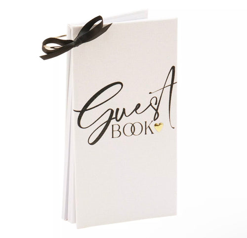 Luxe linnen gastenboek voor speciale gelegenheden – praktisch en stijlvol voor persoonlijke boodschappen