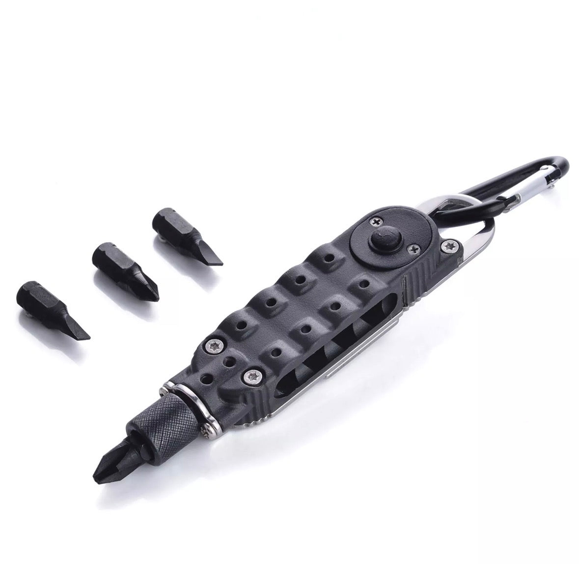 Mad Man Tactical schroevendraaier sleutelhanger compacte multitool voor sleutelbos en handige dagelijkse klusjes onderweg