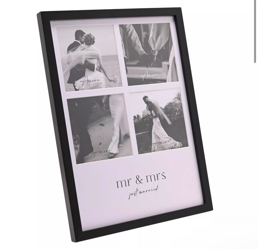 Fotolijst Amore Black voor huwelijksfoto’s – tijdloos design en persoonlijke eyecatcher voor interieur