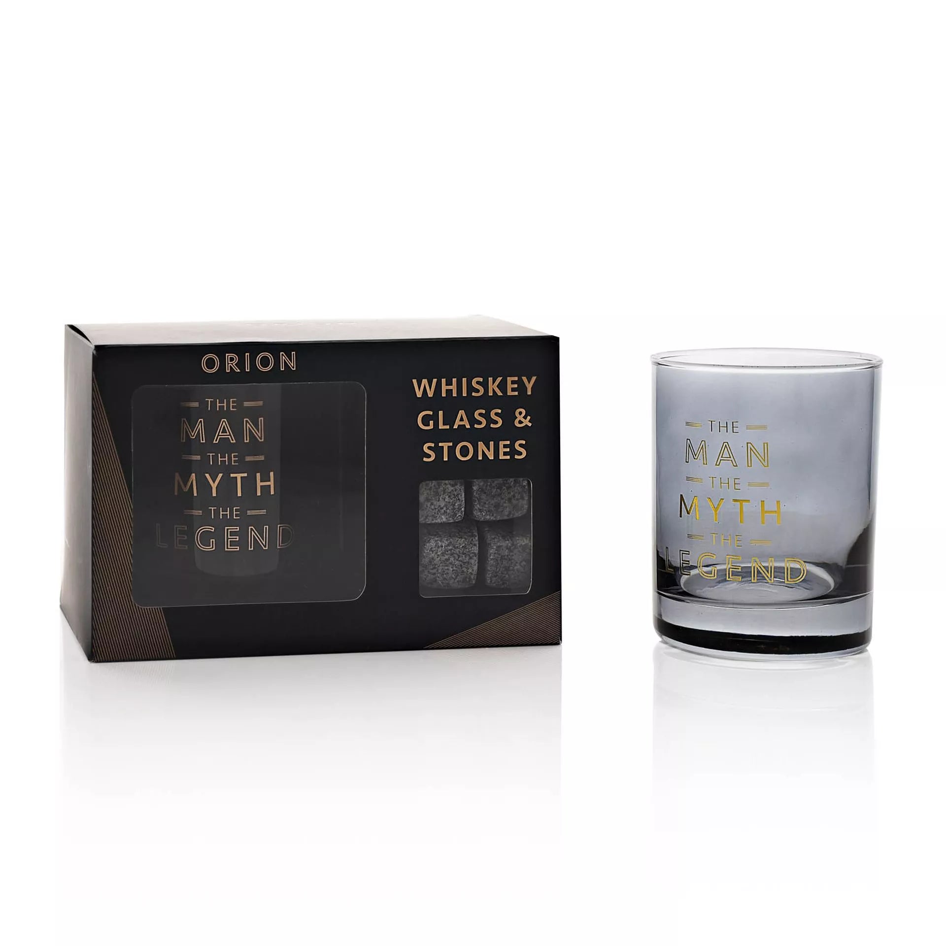 HOTCHPOTCH ORION WHISKEY GLASS & STONES - THE LEGEND