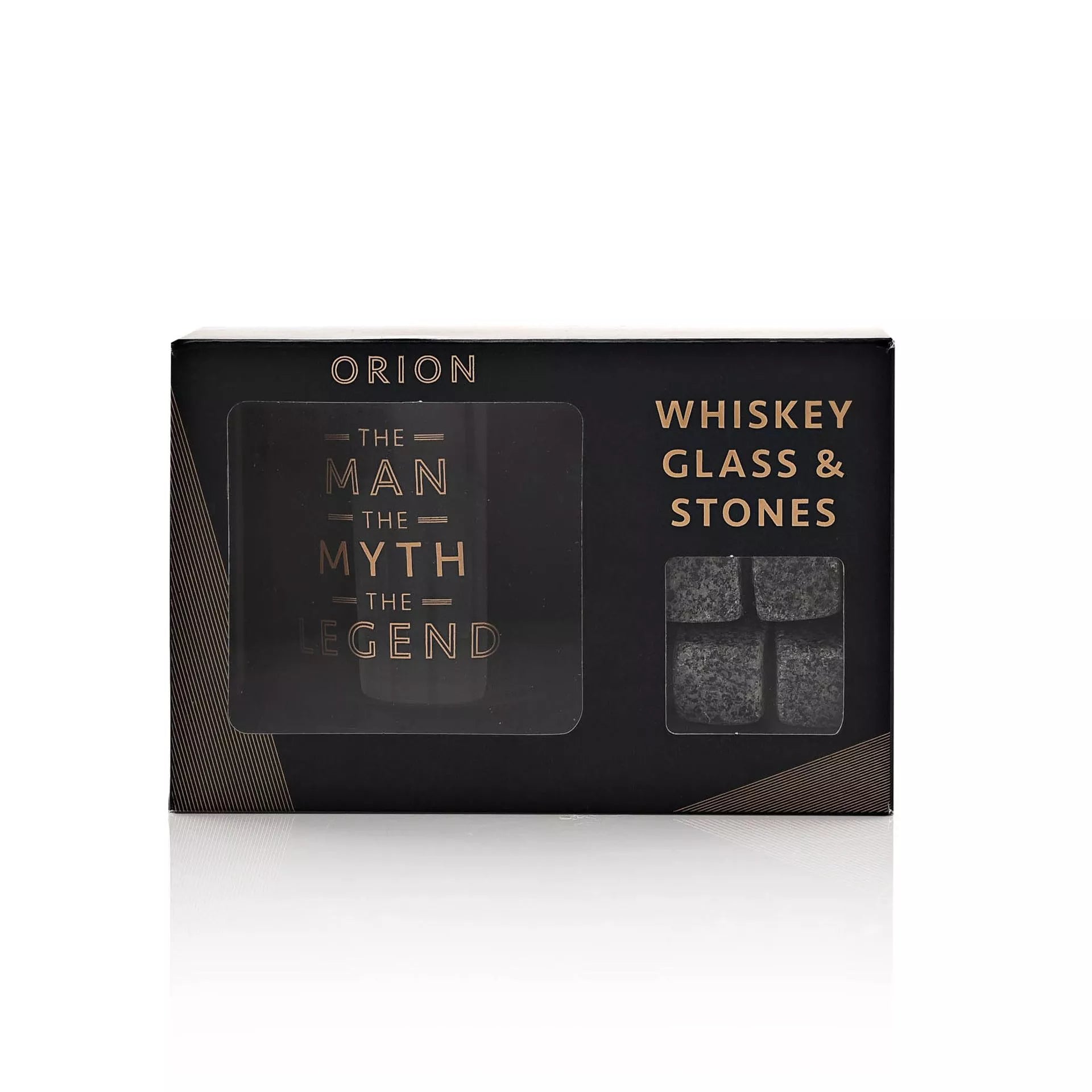 HOTCHPOTCH ORION WHISKEY GLASS & STONES - THE LEGEND